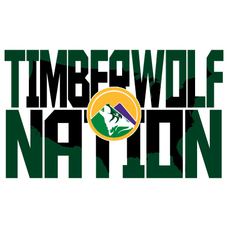 Timberwolf nation logo