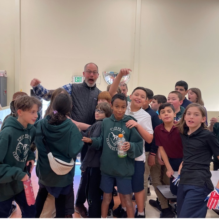 teacher with students 